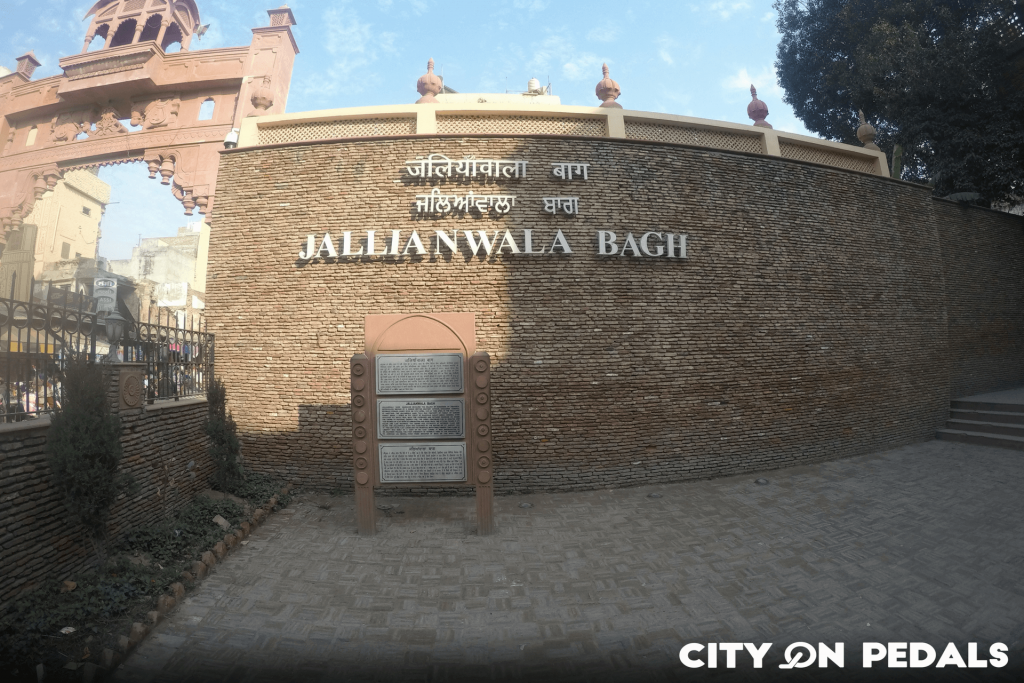 A place that describes the famous Amritsar massacre