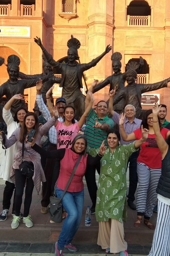 Heritage street fun on Amritsar Heritage Walking Tour