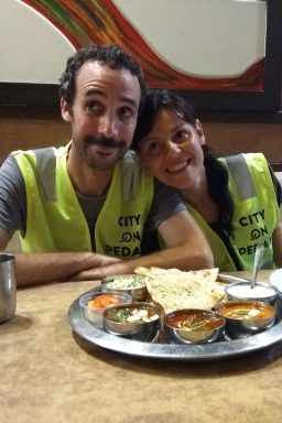 Traditional Thaali Dinner on the Amritsar Street Food Walking Tour