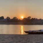 Sunset in Ganga